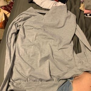 Gray long sleeve